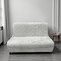 Диван-аккордеон Парадиз-4 без боковин ППУ 160х190 см цвет Молочный